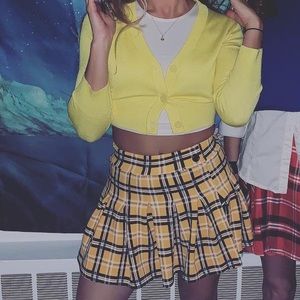 Yellow Cardigan